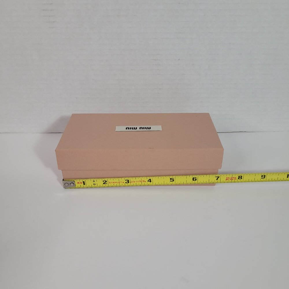 Lot Of Three Miu Miu Boxes Pink 2 Sizes - image 8